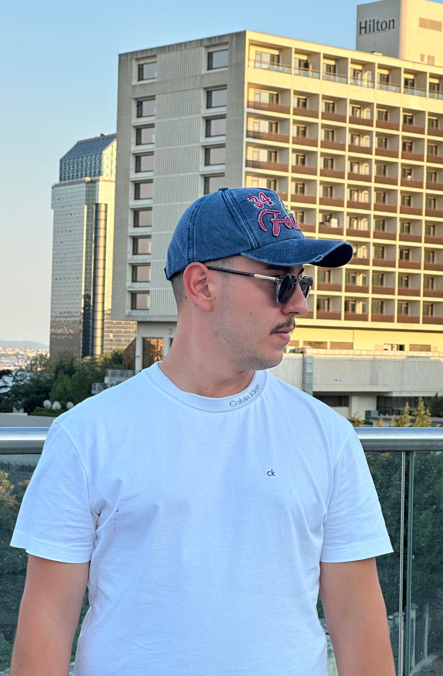 Chapelier 34Fashion Model Mavi Eskitme Baseball Şapka - CPL 50