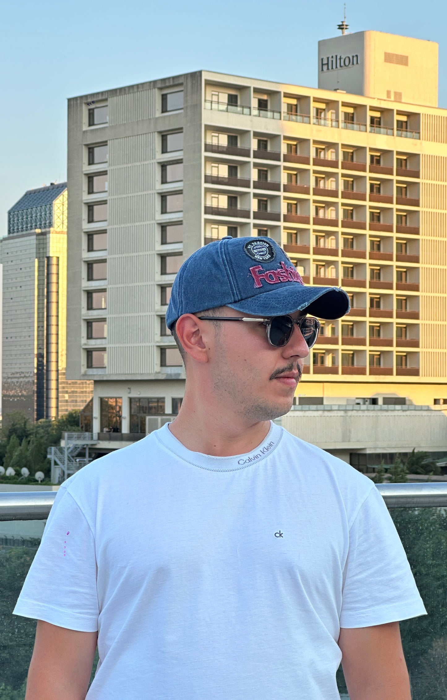 Chapelier Fashion Model Mavi Eskitme Baseball Şapka - CPL 40