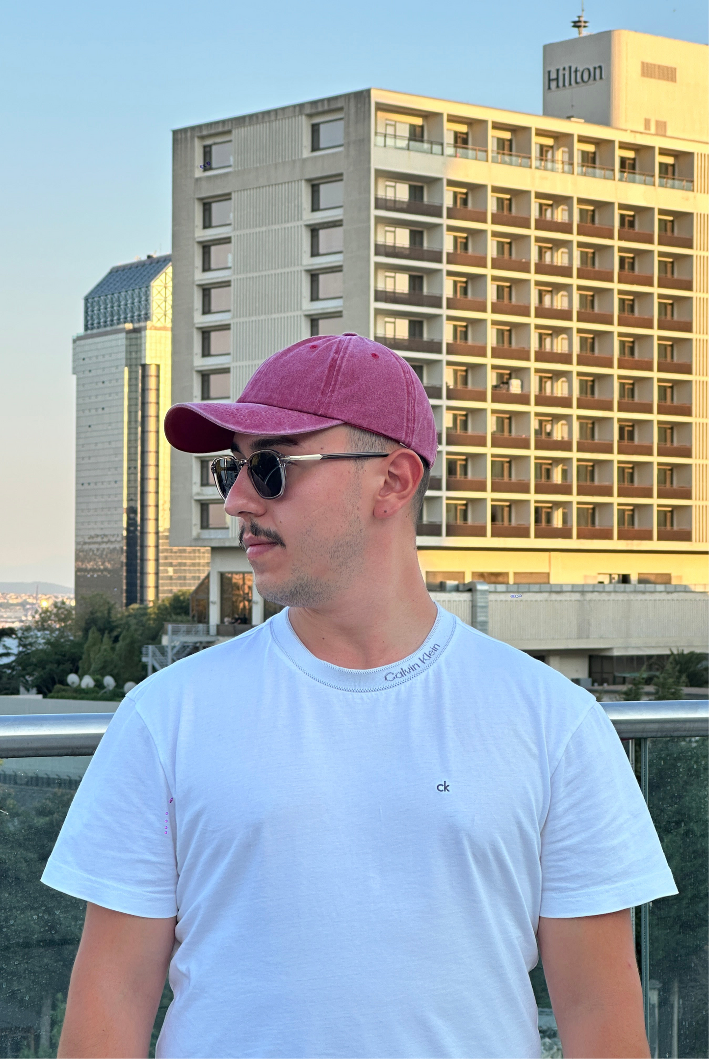Chapelier Kırmızı Eskitme Baseball Şapka - CPL 36