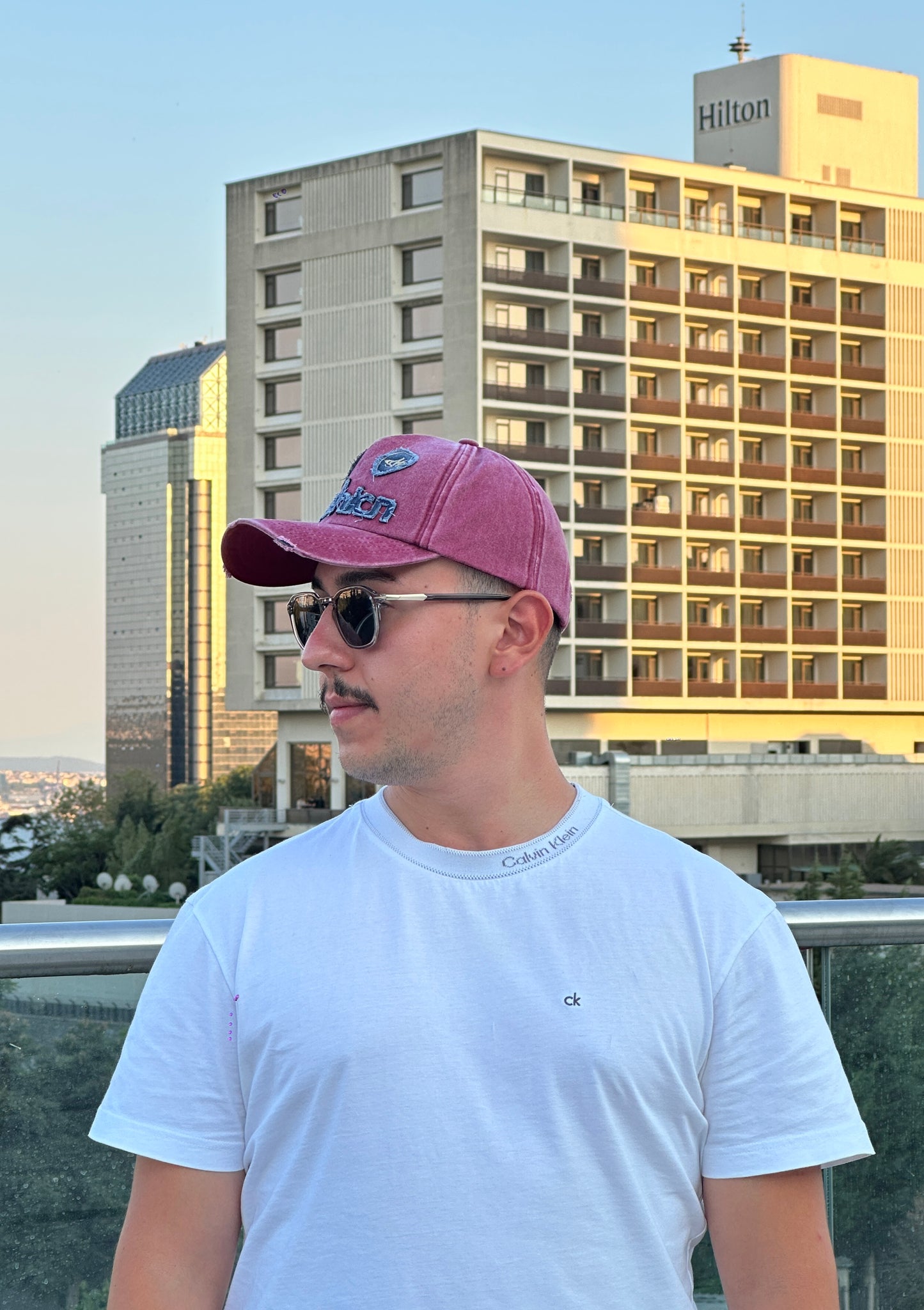 Chapelier Fashion Model Kırmızı Eskitme Baseball Şapka - CPL 42