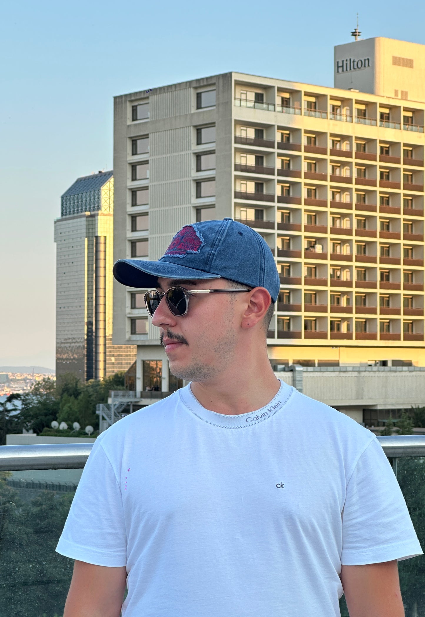 Chapelier New York Model Mavi Eskitme Baseball Şapka - CPL 46